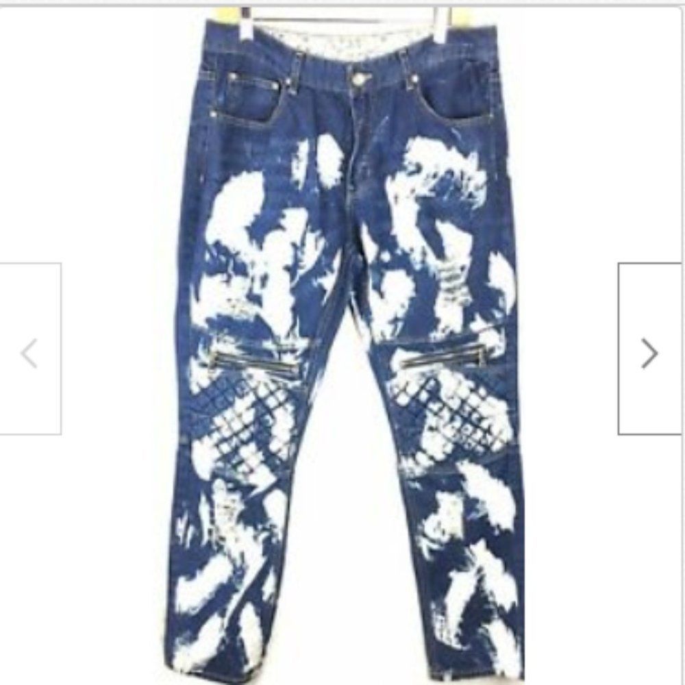 Just No Logo Mens Distressed Jeans Size 34